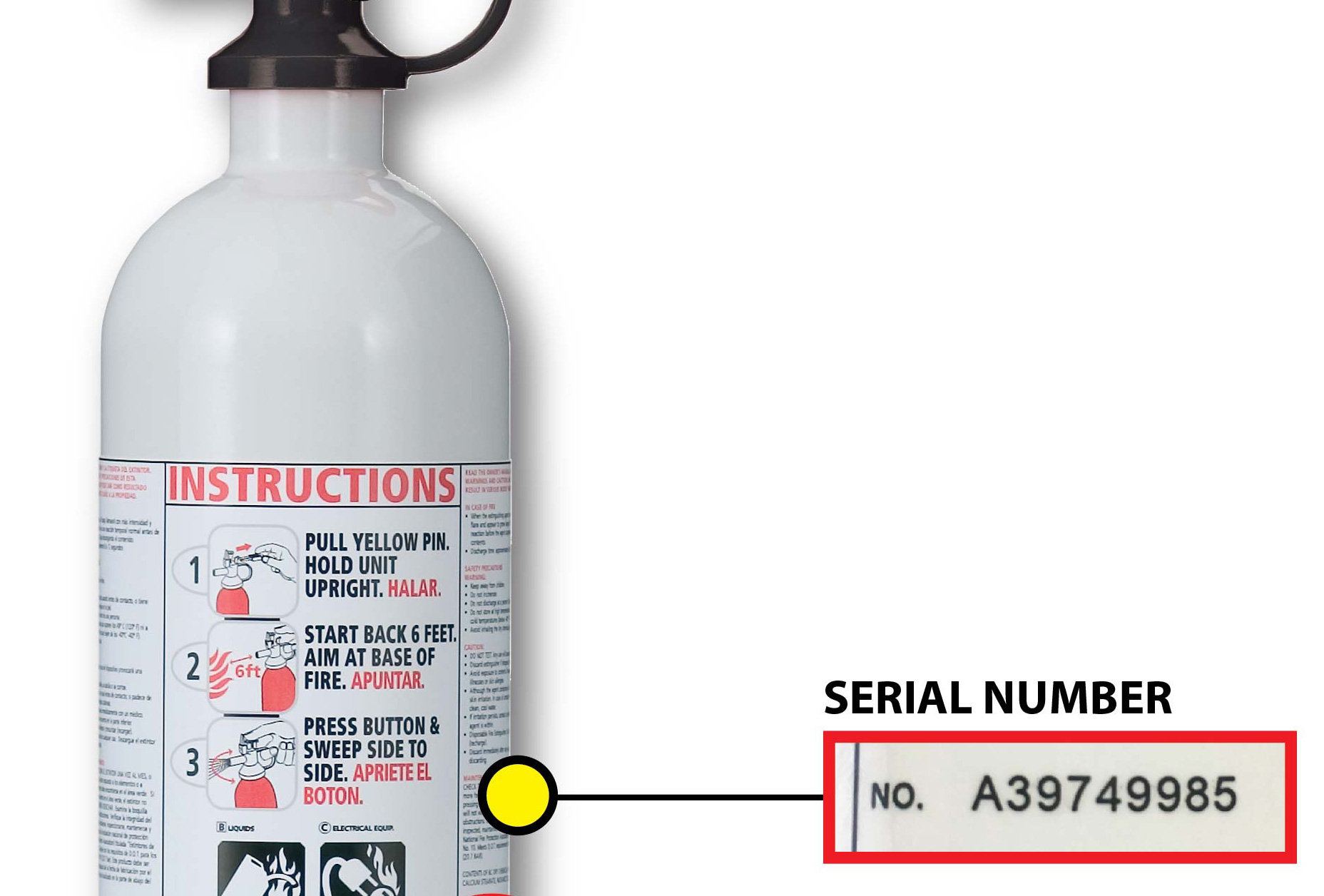 Registration Form Fire Extinguishers With Plastic Handles